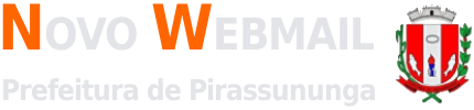 Webmail - Prefeitura Municipal de Pirassununga